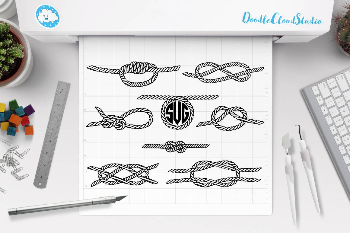 Download Nautical Knots Svg Sea Knots Files Pre Designed Photoshop Graphics Creative Market PSD Mockup Templates