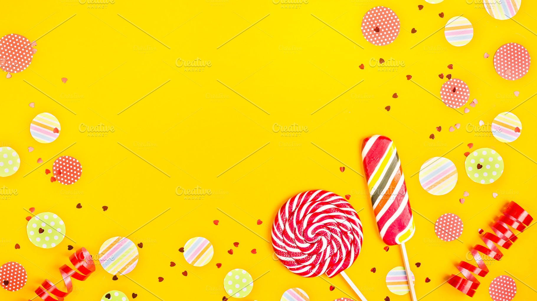 bright candy background