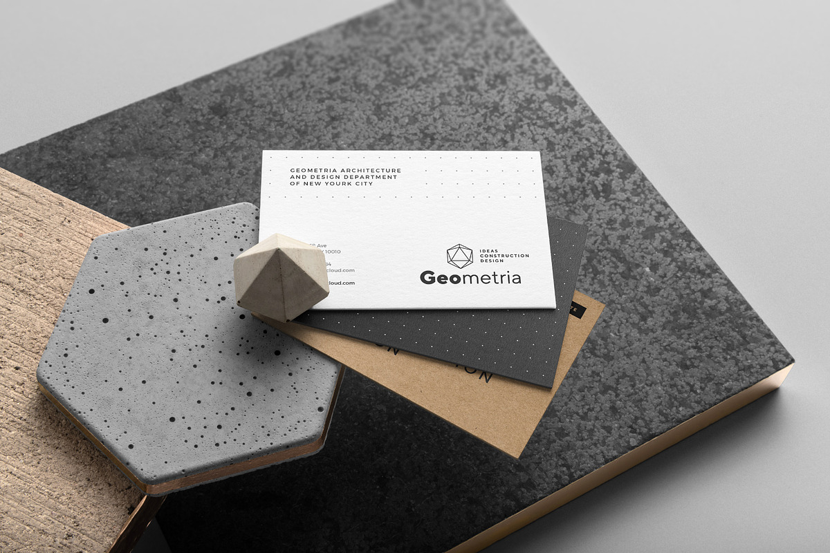 Download Geometria Branding Mockup | Creative Photoshop Templates ...