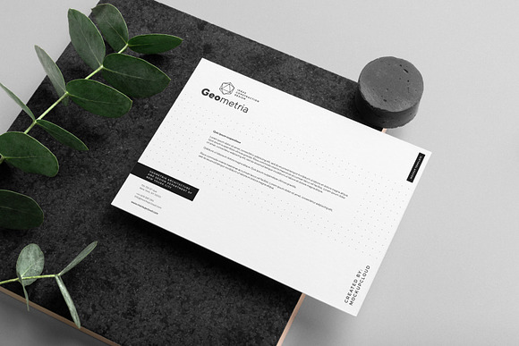 Download Geometria Branding Mockup Creative Photoshop Templates Creative Market