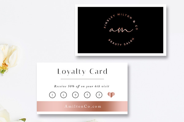 Rewards Card Template