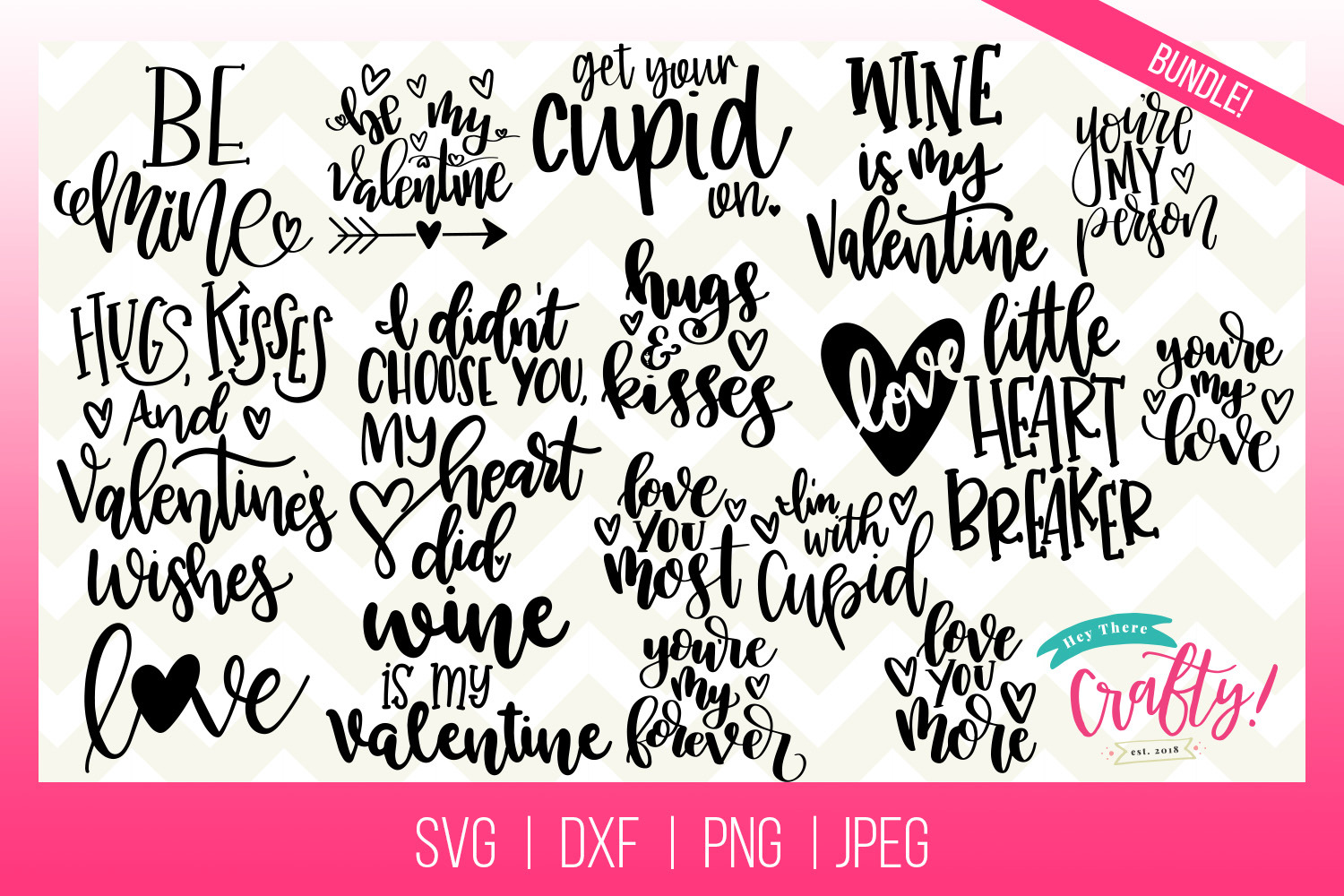 Download Valentine Svg Bundle Pre Designed Vector Graphics Creative Market