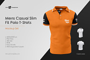 Download Mens Casual Polo T-Shirts MockUp Set | Creative Photoshop ...