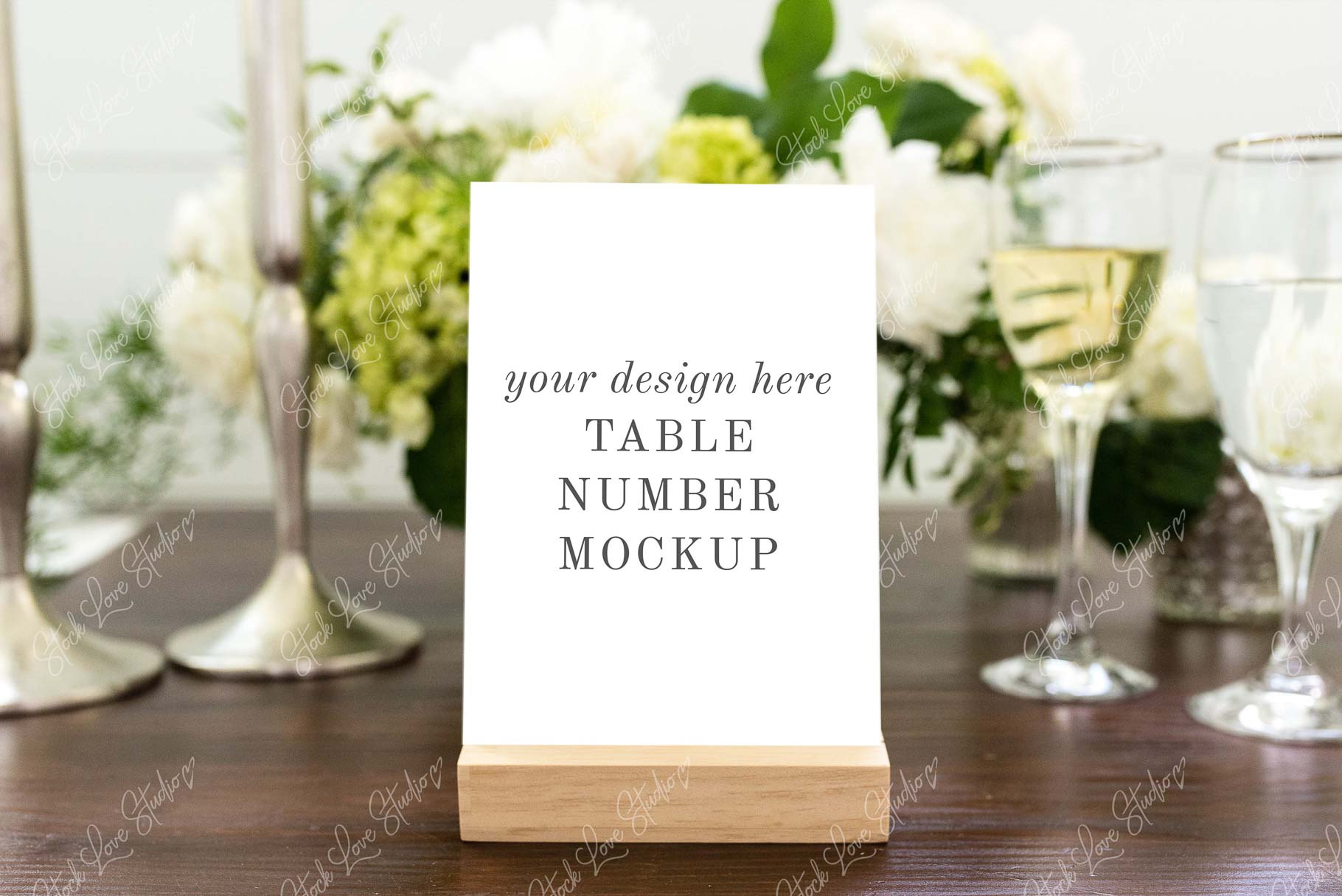 Download Table Number Mockup | Wedding Mockup | Creative Photoshop ...