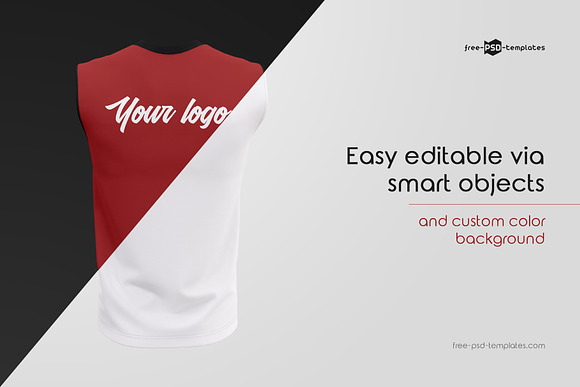 Download Mens Muscle Tank T Shirts Mockup Set Creative Photoshop Templates Creative Market