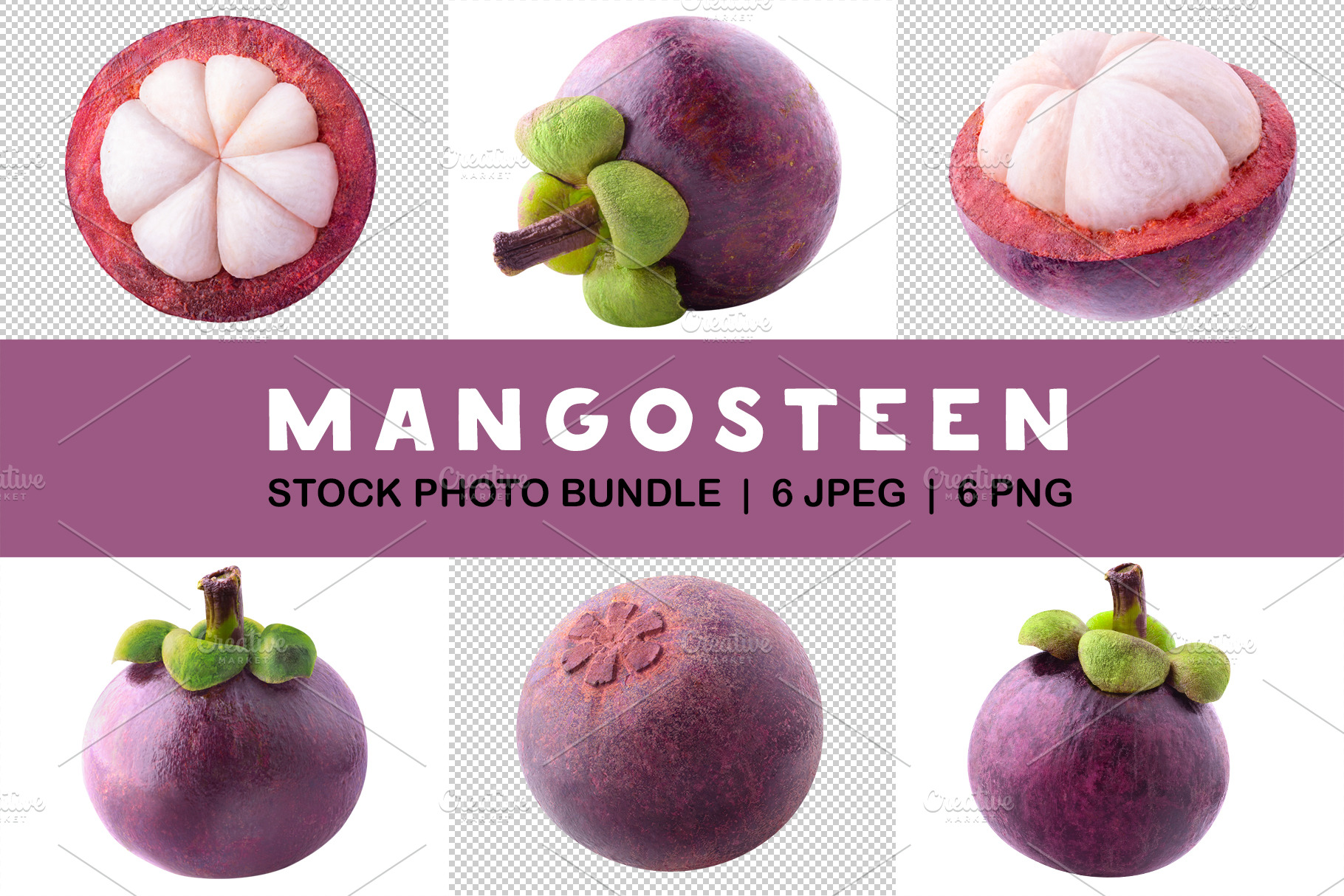 Mangosteen Collection Pre Designed Photoshop Graphics Creative Market