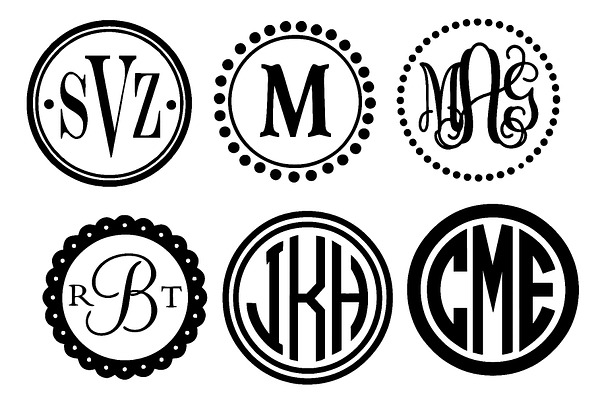 Download monogram frames & 10+ monogram svgs | Pre-Designed Vector ...