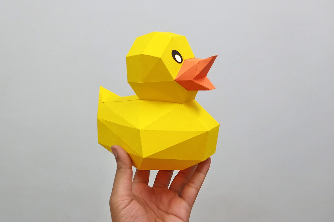 3-D Paper Duck Project - Homeschool Companion