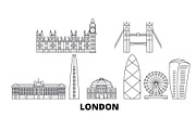 United Kingdom, London line travel | Illustrations ~ Creative Market