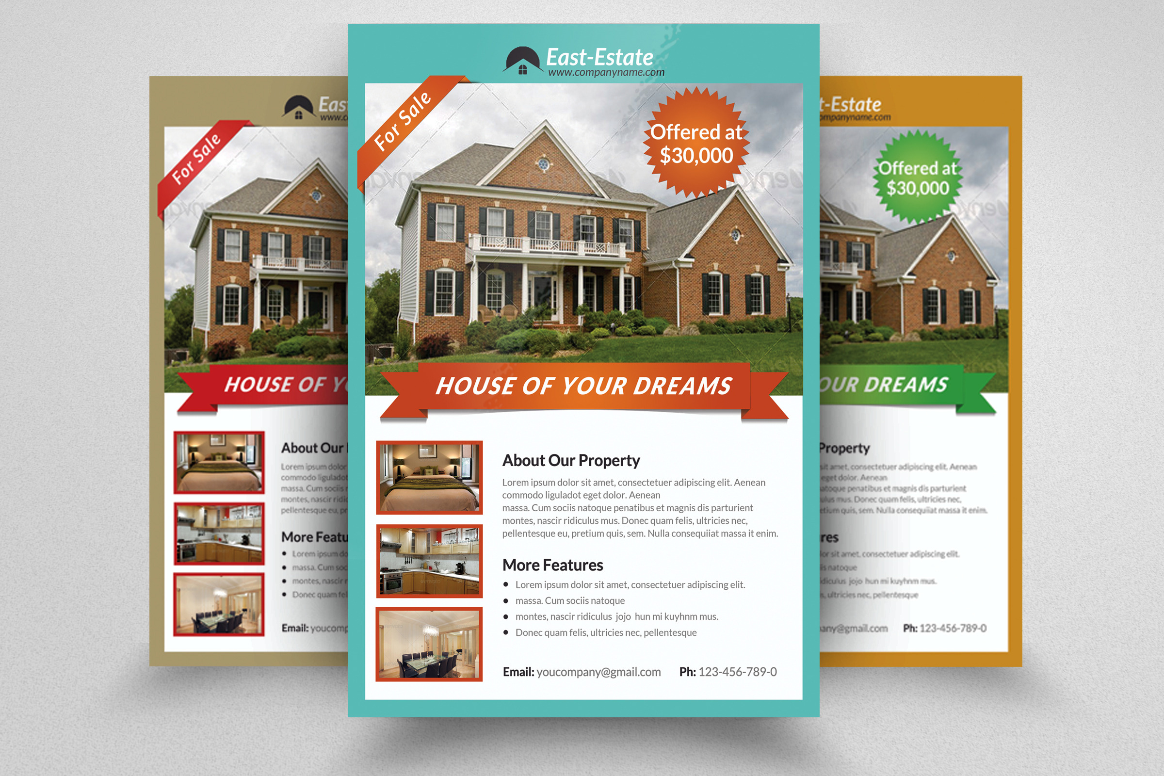 real-estate-flyer-template-flyer-templates-creative-market