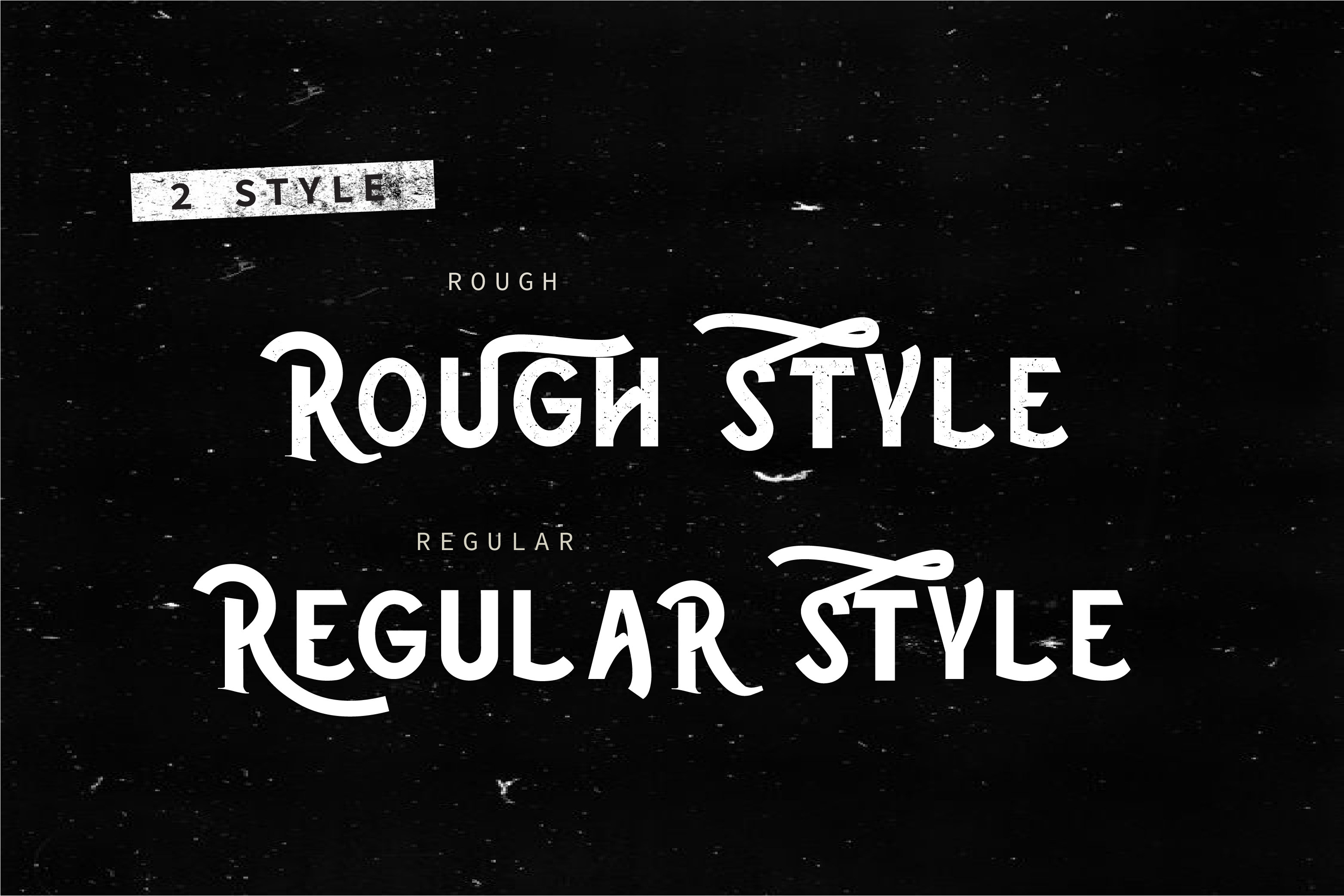 The Rustic - 2 Style | Fonts ~ Creative Market