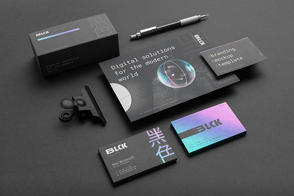 Download Blck Branding Mockup Creative Photoshop Templates Creative Market