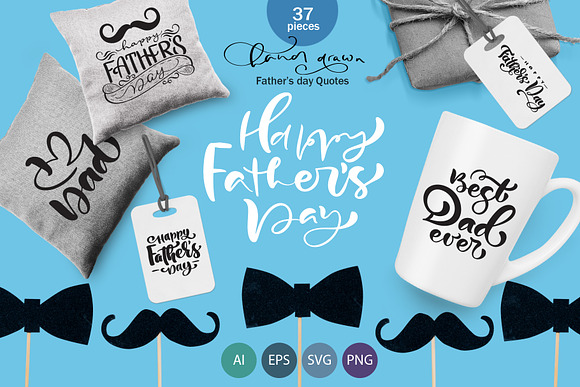 Download Father S Day Vector Svg Phrases Pre Designed Photoshop Graphics Creative Market