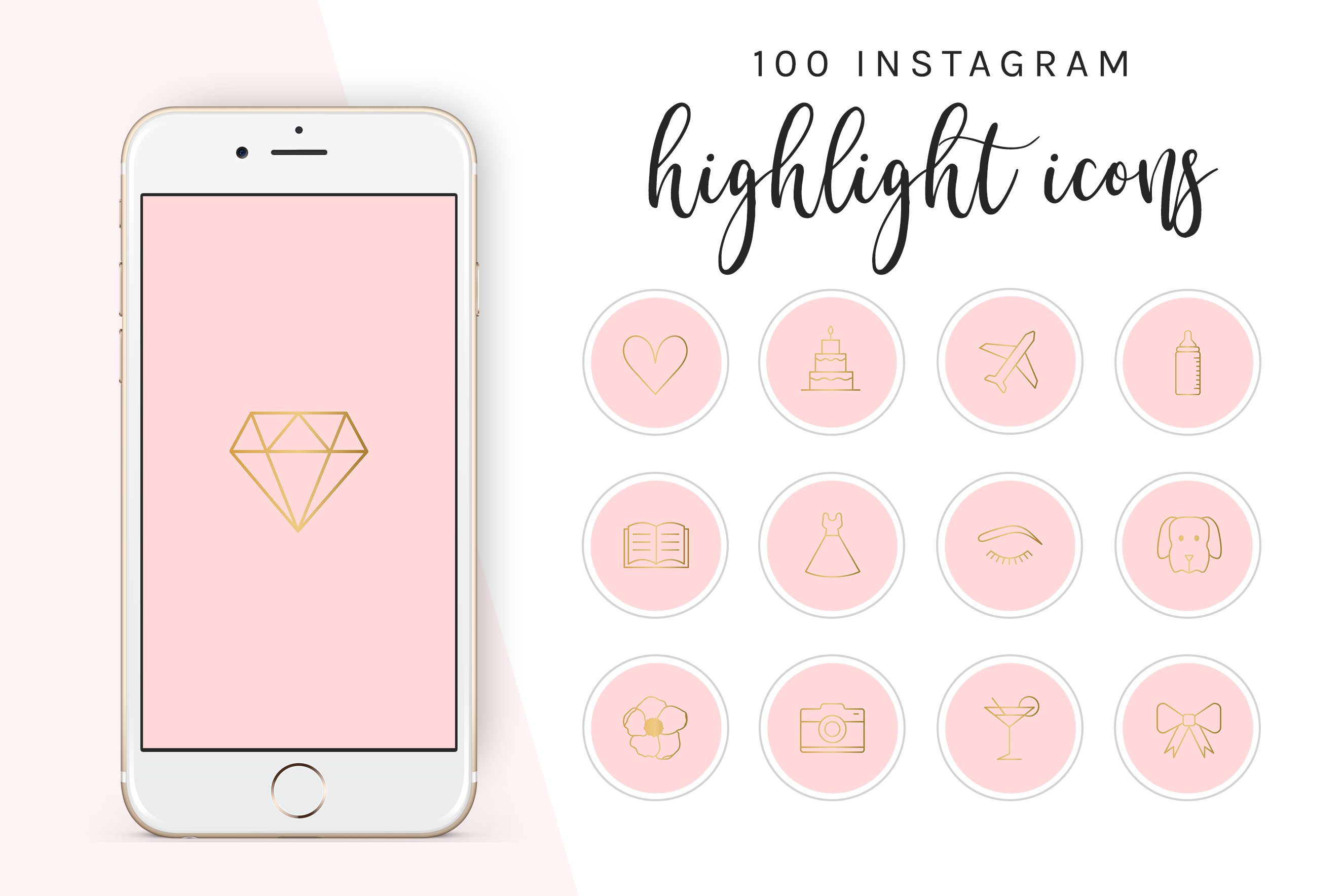 100 Instagram Story Highlight Icons | Creative Instagram Templates ...