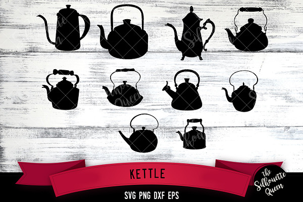 Download Tea Pots Svg File Kettle Svg Pre Designed Illustrator Graphics Creative Market