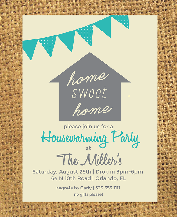 Sht Just Got Real Housewarming Invitation Printable 