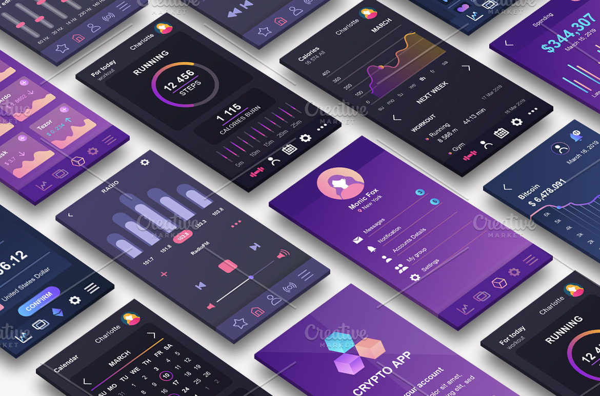 Mobile App Ui Kit 