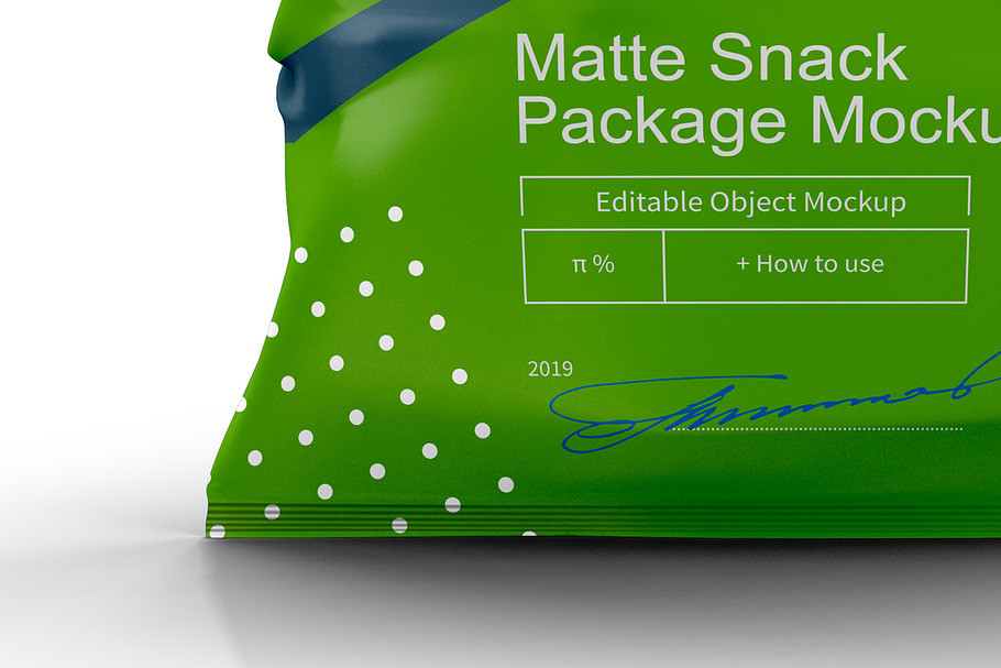 Download Matte Snack Package Mockup | Creative Photoshop Templates ...