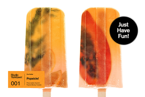 Download Popsicle Ice Pop Mockup Template Creative Photoshop Templates Creative Market