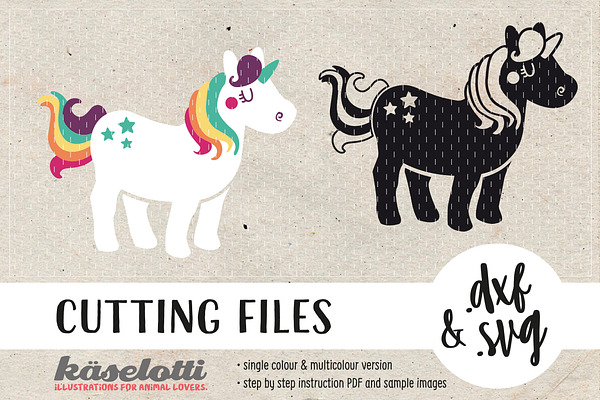 Download Svg Dxf Cutting File Unicorn Pre Designed Photoshop Graphics Creative Market PSD Mockup Templates