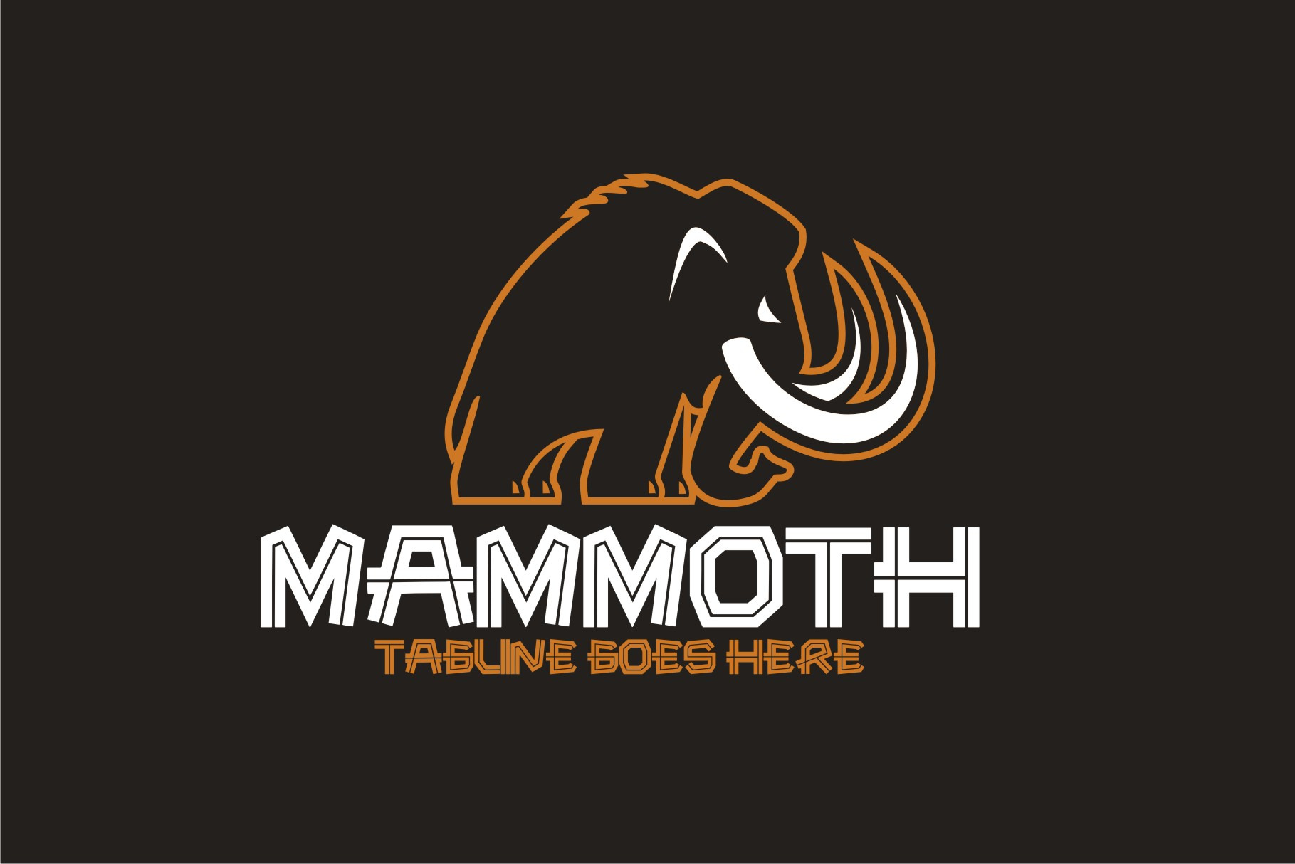 Big Mammoth | Creative Illustrator Templates ~ Creative Market