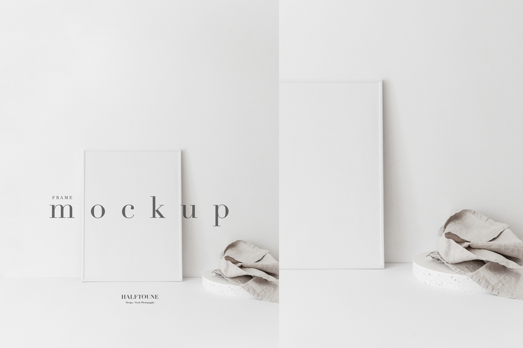 Download Organic Minimalist Frame Mockup Creative Photoshop Templates Creative Market