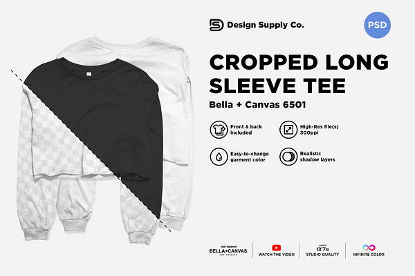 Download Search Long Sleeve Mockup Creative Market