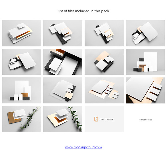 Download Pure Branding Mockup Vol 2 Creative Photoshop Templates Creative Market