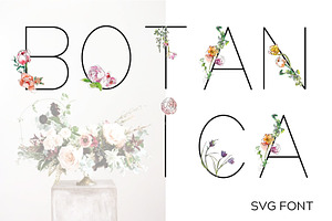 Download Watercolor Opentype Svg Font Stunning Script Fonts Creative Market