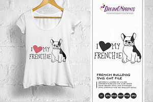 French Bulldog Svg Illustration Pre Designed Photoshop Graphics Creative Market