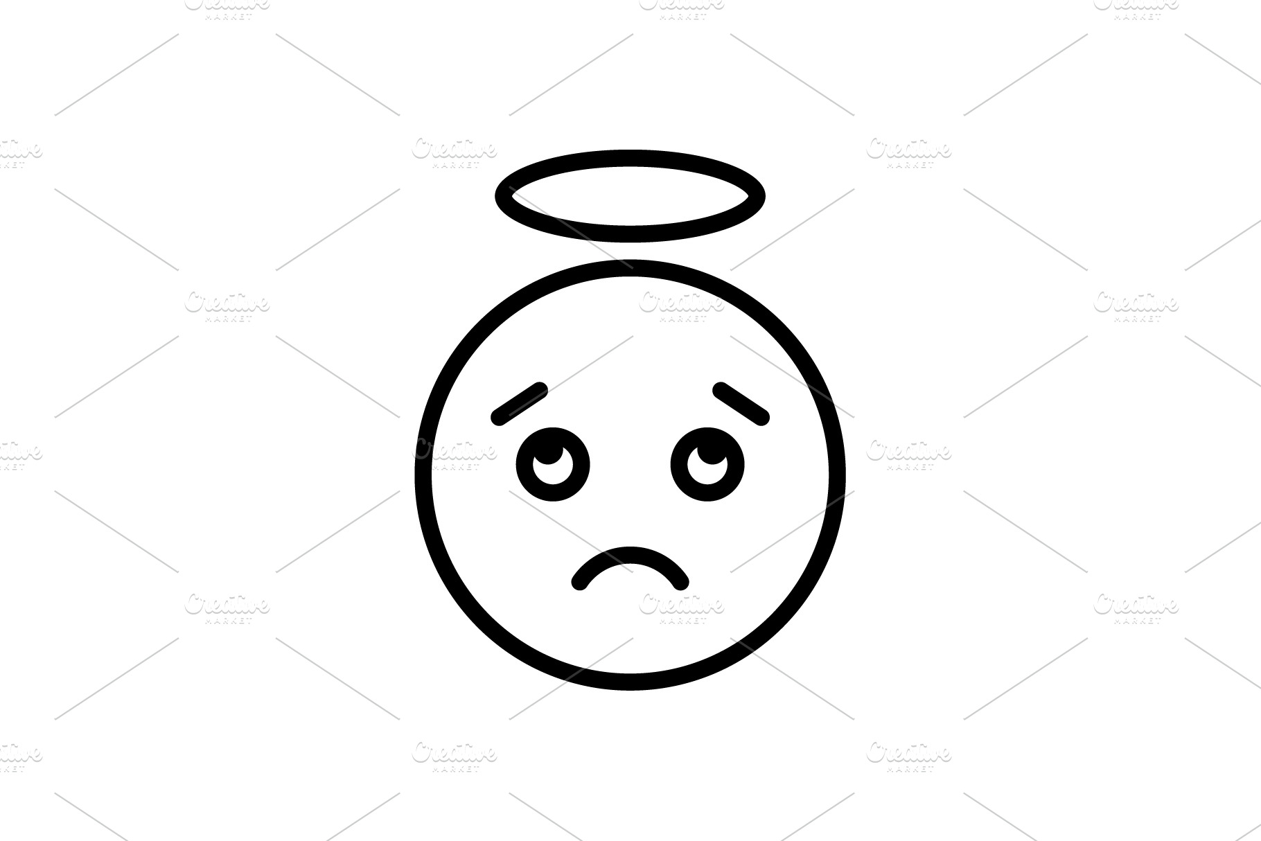 Confused distressing icon | Icons ~ Creative Market