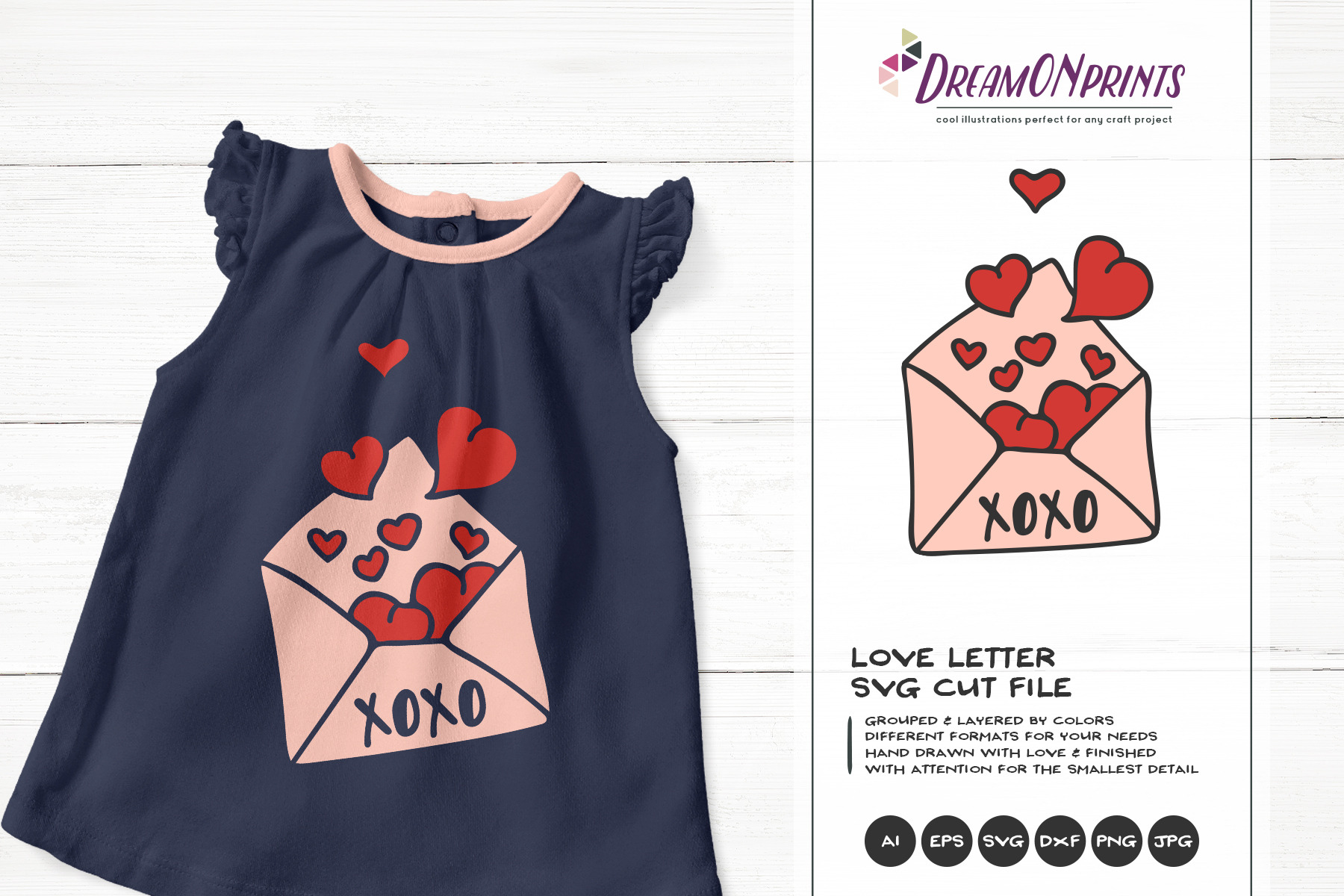 Download Love Letter Svg Xoxo Svg Vector Pre Designed Photoshop Graphics Creative Market