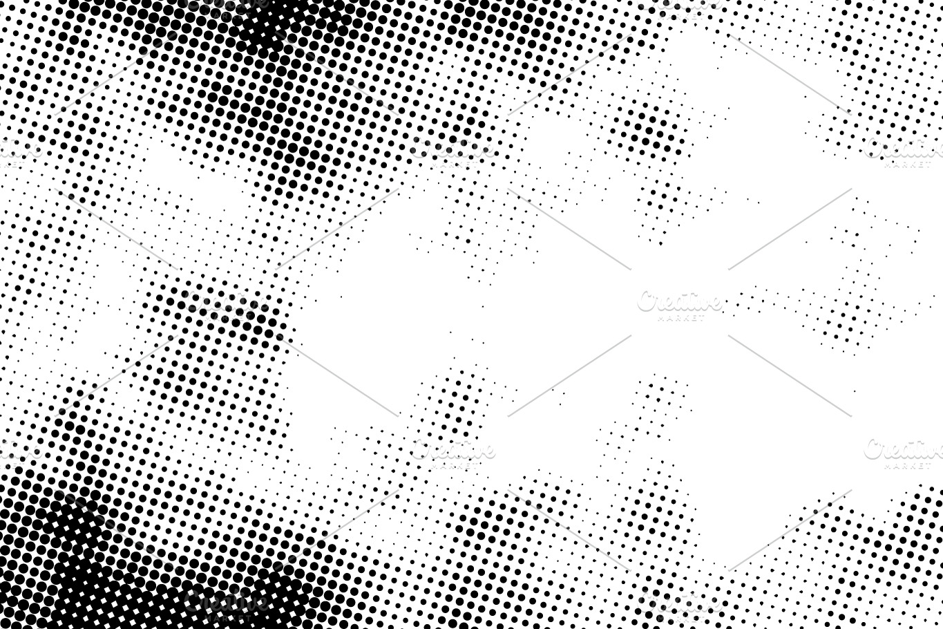 Black grunge halftone pattern | Pre-Designed Photoshop Graphics