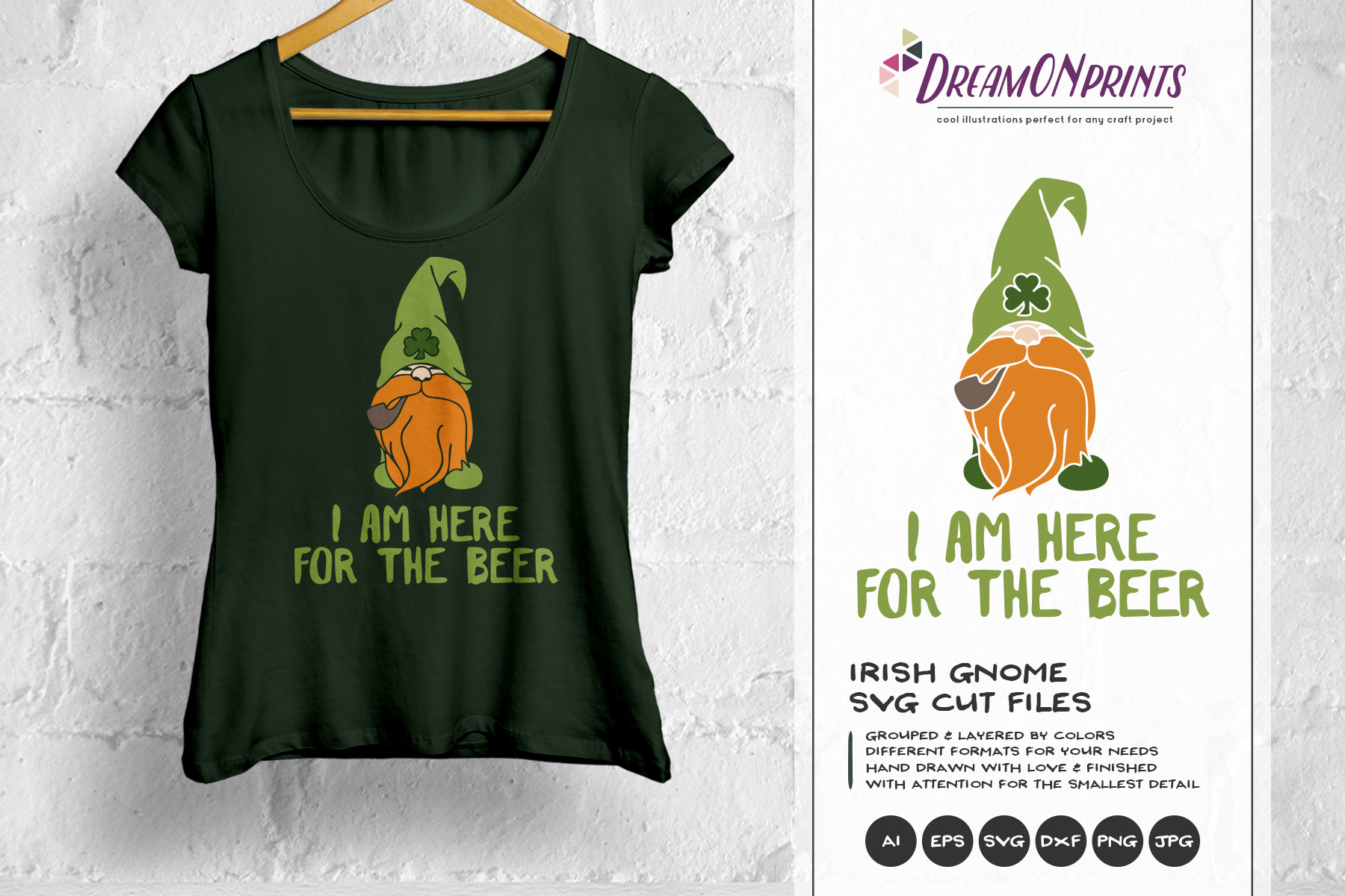 Download I Am Here For The Beer Svg Vector Pre Designed Photoshop Graphics Creative Market