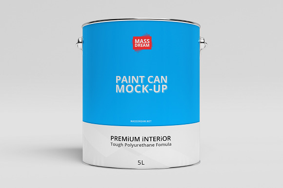 Paint Can Mock Up Creative Photoshop Templates Creative Market