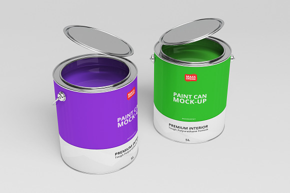 Download Paint Can Mock Up Creative Photoshop Templates Creative Market