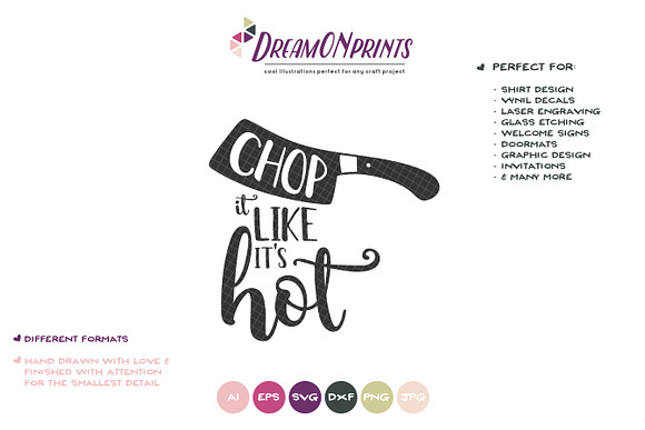 Chop it like its hot svg By Regulrcrative | TheHungryJPEG