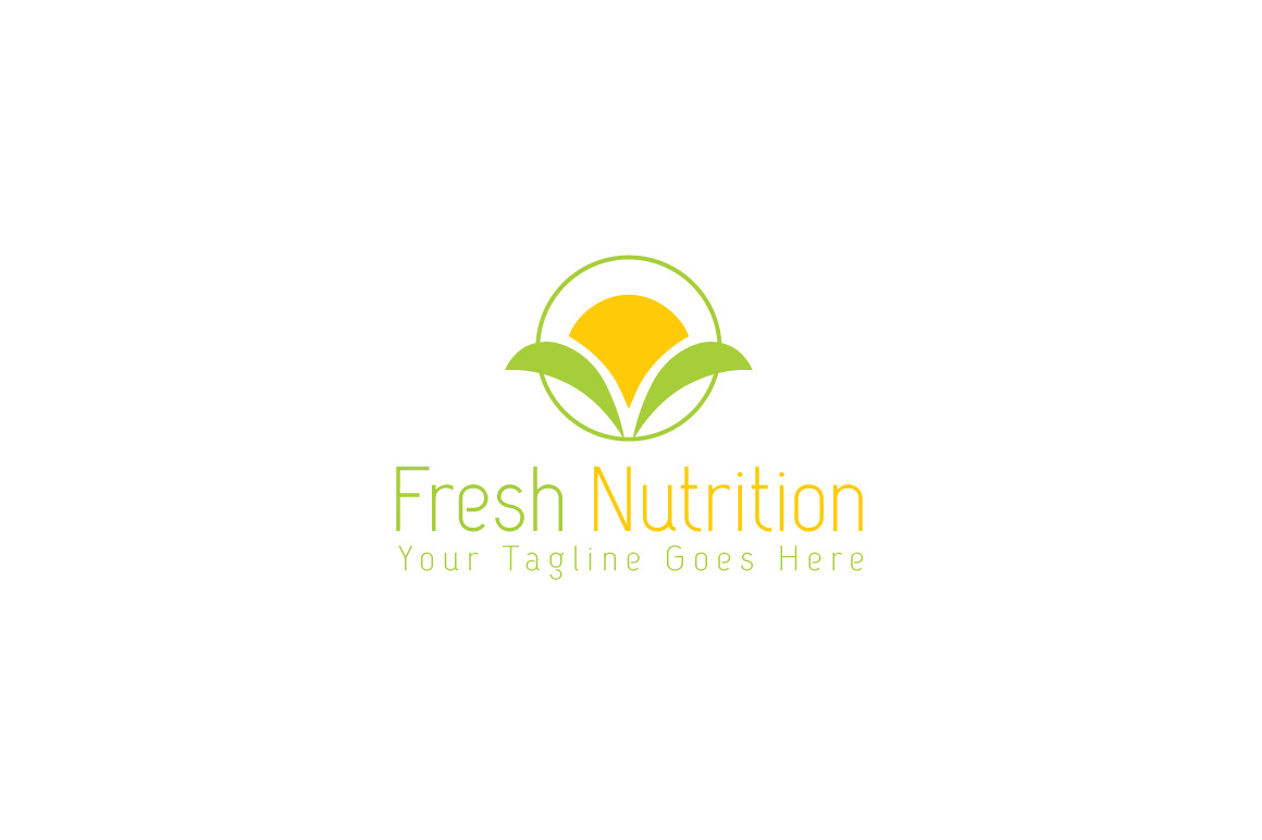 Fresh Nutrition Logo Template | Branding & Logo Templates ~ Creative Market