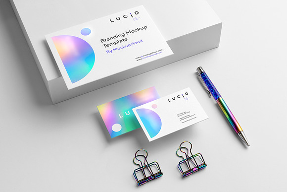 Download Lucid Branding Mockup Creative Photoshop Templates Creative Market