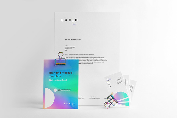 Download Lucid Branding Mockup Creative Photoshop Templates Creative Market