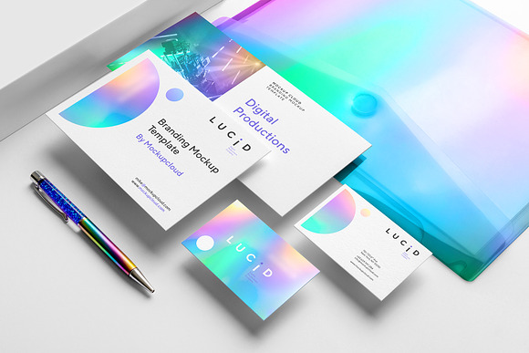 Download Lucid Branding Mockup Creative Photoshop Templates Creative Market