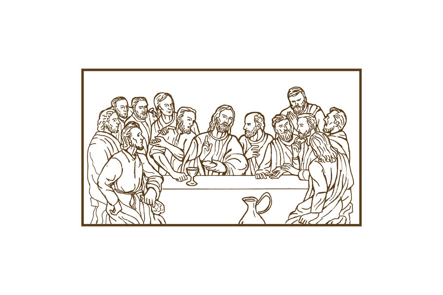 last supper Jesus Christ savior in Illustrations - product preview 8.