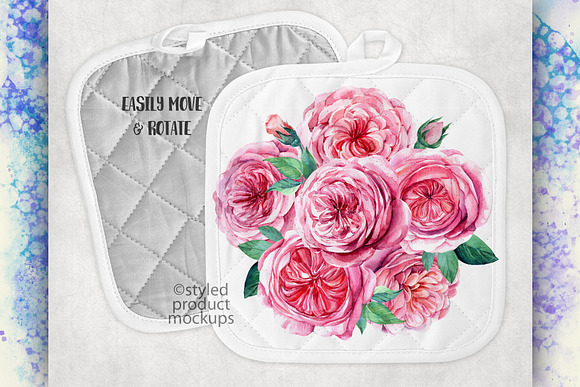 Download Pot Holder Mockup Sublimation Creative Photoshop Templates Creative Market