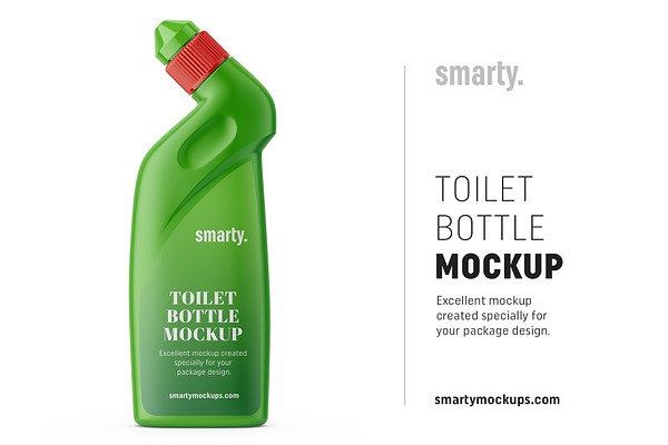 Download Toilet Cleaner Bottle Mockup Creative Photoshop Templates Creative Market PSD Mockup Templates