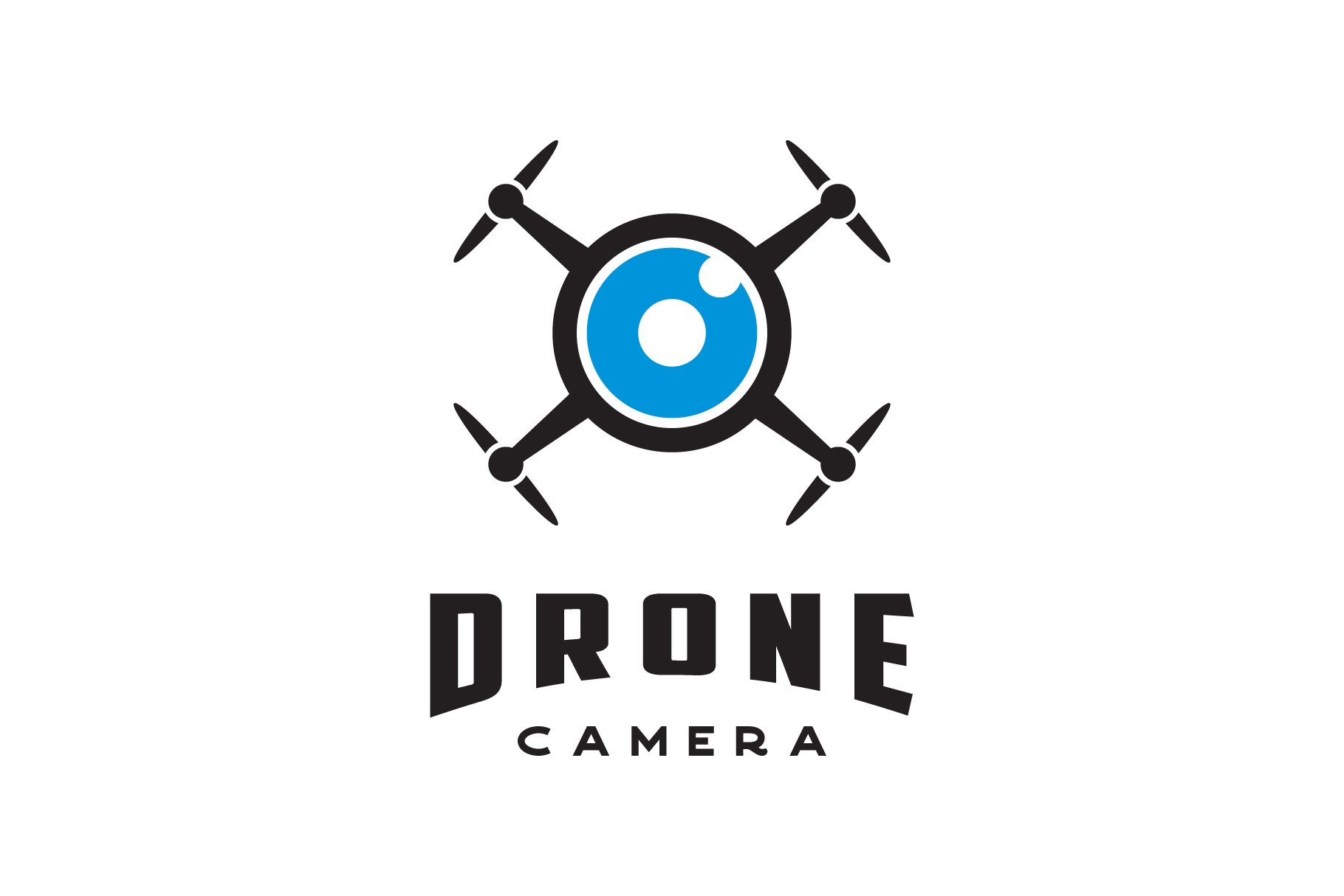 Drone Camera Logo | Branding & Logo Templates ~ Creative Market