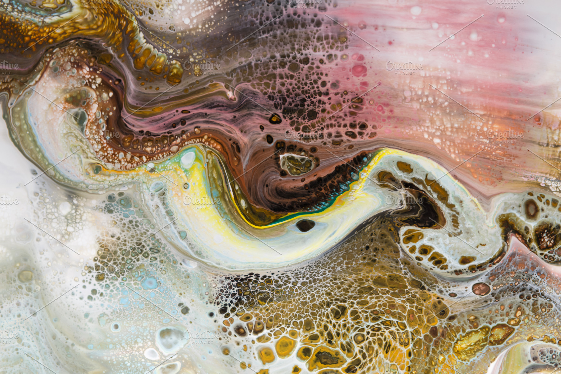 Fluid art concept HighQuality Stock Photos Creative Market