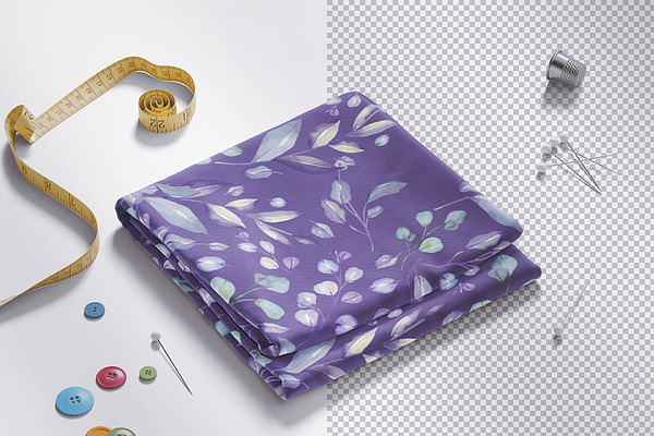 Download Folded Fabric Mock-up | Creative Photoshop Templates ~ Creative Market