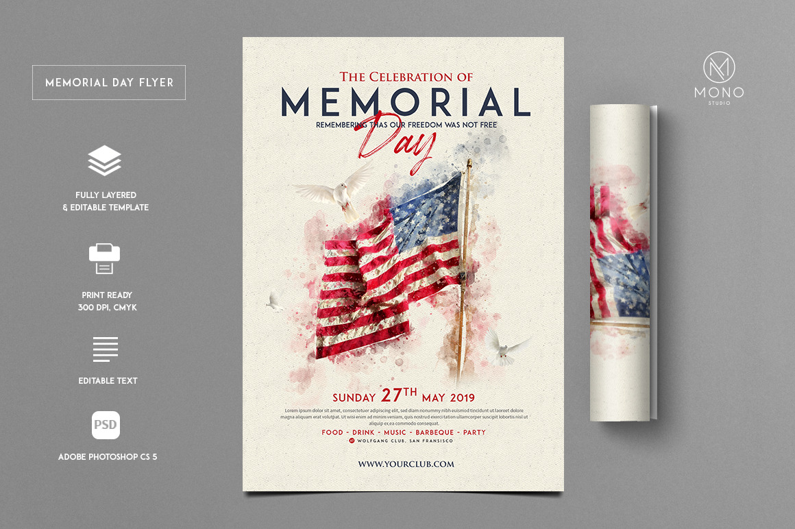 Memorial Day Graphics, Designs & Templates