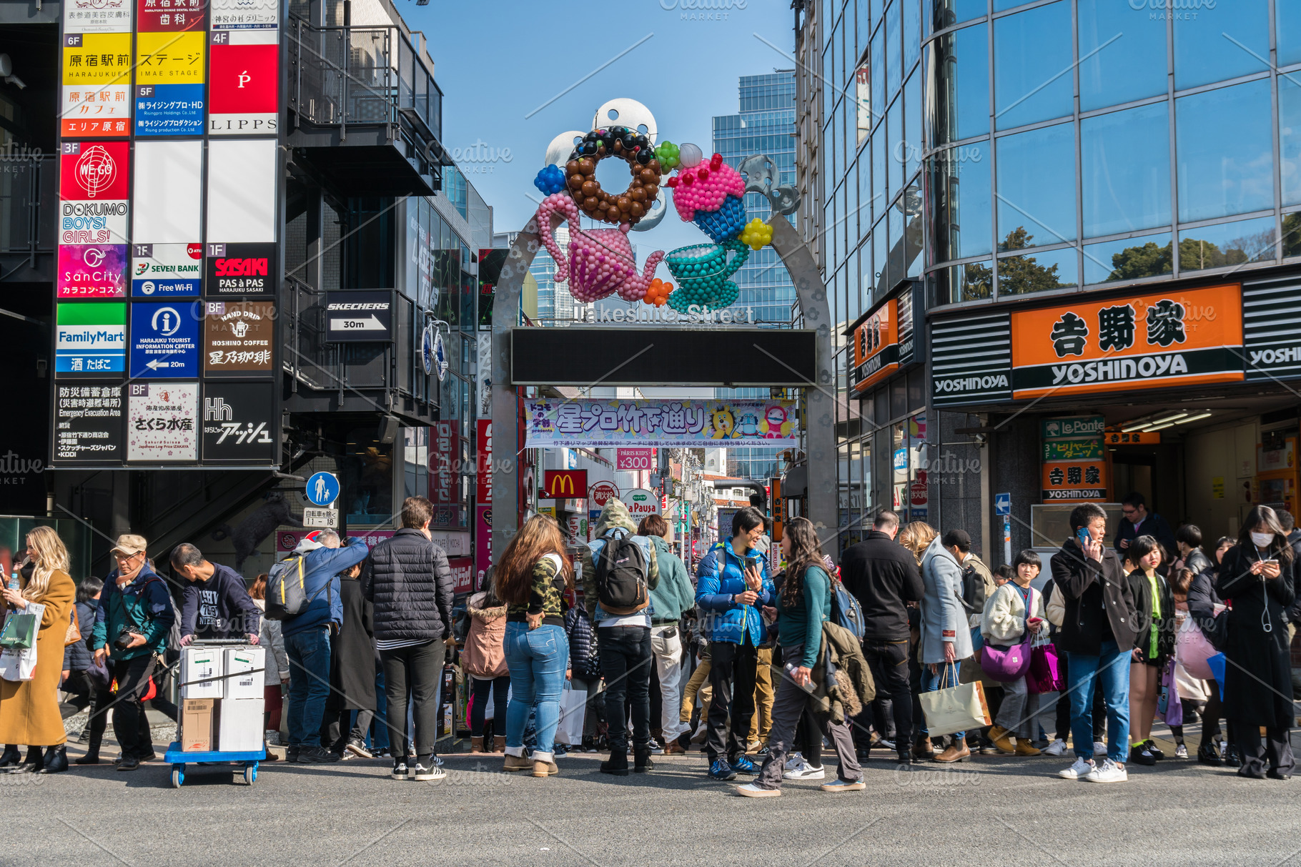 Tokyo Japan Feb 19 Many Undef Stock Photo Containing Harajuku And Street High Quality Holiday Stock Photos Creative Market