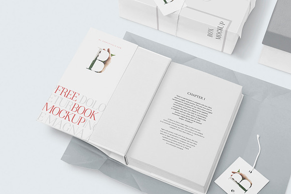 Book Jacket Mockups Creative Photoshop Templates Creative Market